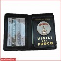 Portafoglio con Placca Tonda Vigili del Fuoco