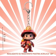 PORTACHIAVI POMPIERE 2D